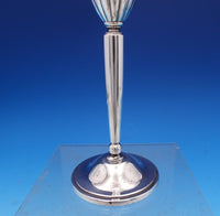 Asprey and Garrard Mid-Century Sterling Silver Champagne Flute 9 1/2" (#7906)