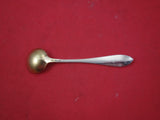 Colonial B Engraved by Whiting Sterling Silver Salt Spoon master  GW 3 1/2"
