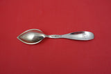 Flora by Shiebler Sterling Grapefruit Spoon w/ pansy 5 3/4"