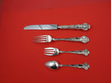 Bridal Flower by Watson Sterling Silver Dinner Size Place Setting(s) 4pc