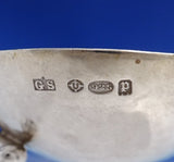 Blossom by Georg Jensen Sterling Silver Salt Dip with Spoon GI Mark (#8780)