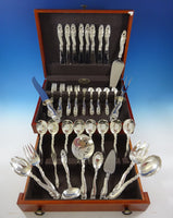 Decor by Gorham Sterling Silver Flatware Set For 8 Service 60 Pcs Many Servers!