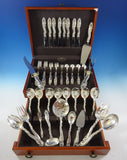 Decor by Gorham Sterling Silver Flatware Set For 8 Service 60 Pcs Many Servers!