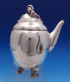 Blossom by Georg Jensen Sterling Silver Coffee Pot #2B 7" x 7 1/2" (#8800)