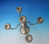 Gadroon by Poole Sterling Silver Candelabra 5-Light #755 10" Tall x 13" (#5642)