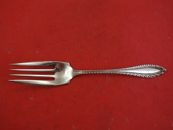 Godroon by Towle Sterling Silver Cold Meat Fork 8 1/2" Heirloom Serving