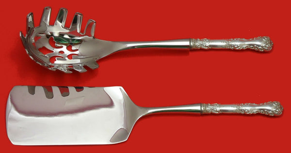 REVERE BY INTERNATIONAL STERLING SILVER ITALIAN PASTA SERVER SET 2PC HHWS CUSTOM
