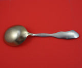 Acanthus by Shiebler Sterling Silver Berry Spoon Gold Washed 9 1/2" Serving