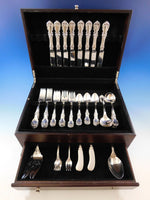 Burgundy by Reed & Barton Sterling Silver Flatware Set Service 58 Pieces