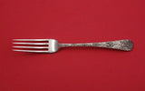 Antique Engraved by Tiffany and Co Sterling Silver Regular Fork 7 1/4" Flatware