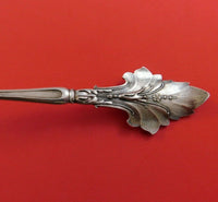 Wood and Hughes Sterling Silver Ice Cream Server Gold Washed Bright-Cut 10 3/8"