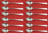 Craftsman by Towle Sterling Silver Demitasse Spoon Set 12 pieces 4 1/2"