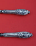 French Sterling Silver Ice Cream Set 2pc Hollow Handle with GW Plated Blades