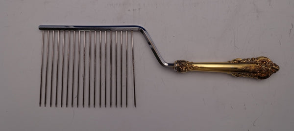 Grande Baroque Gold Accent by Wallace Sterling Silver Cake Breaker 11 3/8"