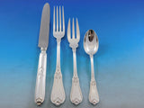 Alicante by Buccellati Italy Silverplated Flatware Set Service 20 pcs Dinner