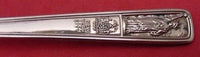 New York City by Tiffany & Co. Copper Sample Demitasse Spoon w/Statue 4 3/8"