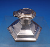 James Deakin and Sons English Estate Sterling Silver Inkwell 6-Sided Base #7284