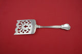 Chantilly by Gorham Sterling Salad Server FH AS rectangular pierced rare 9  1/8"