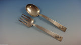 Blok by Maria Regnier Sterling Silver Flatware Set 12 Service Mid Century Modern