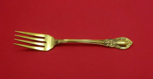 American Victorian Vermeil by Lunt Sterling Silver Salad Fork 6 3/8"