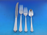Lotus by Watson-Wallace Sterling Silver Flatware Service for 8 Set 55 pieces