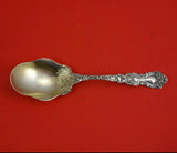 Imperial Chrysanthemum by Gorham Sterling Silver Sugar Spoon Gold Washed 5 7/8"