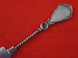 Medallion with Twist by Wood and Hughes Sterling Breakfast Knife FH AS 6 1/2"