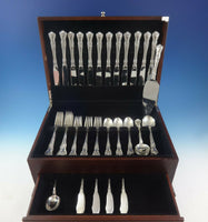 Memory Lane by Lunt Sterling Silver Flatware Set For 12 Service 74 Pieces