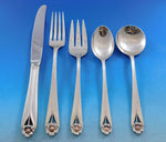 Golden Age by Frank Smith Sterling Silver Flatware Set Service 39 pcs Rose Gold