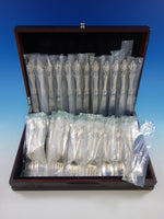 Lasting Grace by Lunt Sterling Silver Flatware Service for 12 Set 49 Pcs New