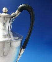Edward Fernell English Georgian Sterling Silver Wine Ewer Pitcher w/Ebony #5679