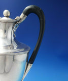 Edward Fernell English Georgian Sterling Silver Wine Ewer Pitcher w/Ebony #5679