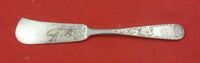 Mayflower by Kirk Coin Silver Master Butter Flat Handle BC 10.15 Mark 7 7/8"