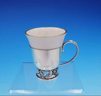 La Paglia by International Sterling Silver Demitasse Cup #118 Lenox Liner #3427