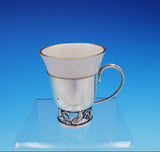 La Paglia by International Sterling Silver Demitasse Cup #118 Lenox Liner #3427