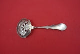 Linnet by Shiebler Sterling Silver Nut Spoon pierced w/ orchid bowl 5 1/2"