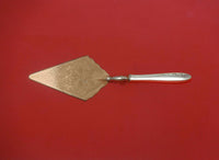 Spring Serenade by Lunt Sterling Silver Pastry Server Fancy Vermeil HH Custom