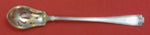 Etruscan by Gorham Sterling Silver Olive Spoon Gold Washed Pierced Orig 5 3/4"