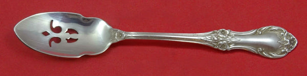 Wild Rose by International Sterling Silver Olive Spoon Pierced 5 3/4" Custom