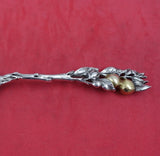 Gorham Sterling Silver Grapefruit Spoon w/GW Grapefruit Leaf Bowl #H38 Pat. 1891