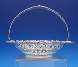 Redlich Co Sterling Silver Basket/Candy Dish Swing Handle Pierced #5288B (#7786)