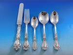 Sorrento by Alvin Sterling Silver Flatware Set for 6 Service 43 pcs Dinner
