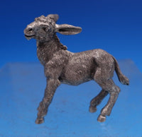 Buccellati Italian Sterling Silver Donkey Figurine 2 1/4" x 2 1/2" (#0312)