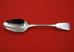 English Georgian Sterling Silver Dinner Spoon London 1814 by IP GP  8 1/2"