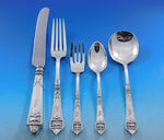 Lansdowne by Gorham Sterling Silver Flatware Set 12 Service 64 pcs Dinner L mono