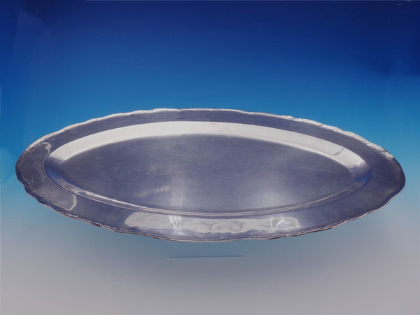 Colonial by Camusso Peruvian Sterling Silver Fish Serving Platter 50.5ozt #3186