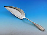 Arabesque by Whiting Sterling Silver Crumber Brite Cut Embossed Design 11 1/8"