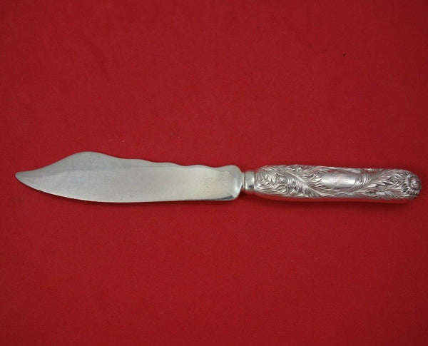 Chrysanthemum by Tiffany and Co Sterling Silver Fish Knife HHAS Wavy Blade