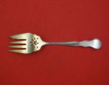 Adolphus by Mount Vernon Sterling Silver Cold Meat Fork GW Pierced w/ Flowers 7"