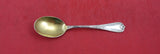 Rubans et Clochettes by Christofle Silverplate Ice Cream Spoon GW w/crest 4 7/8"